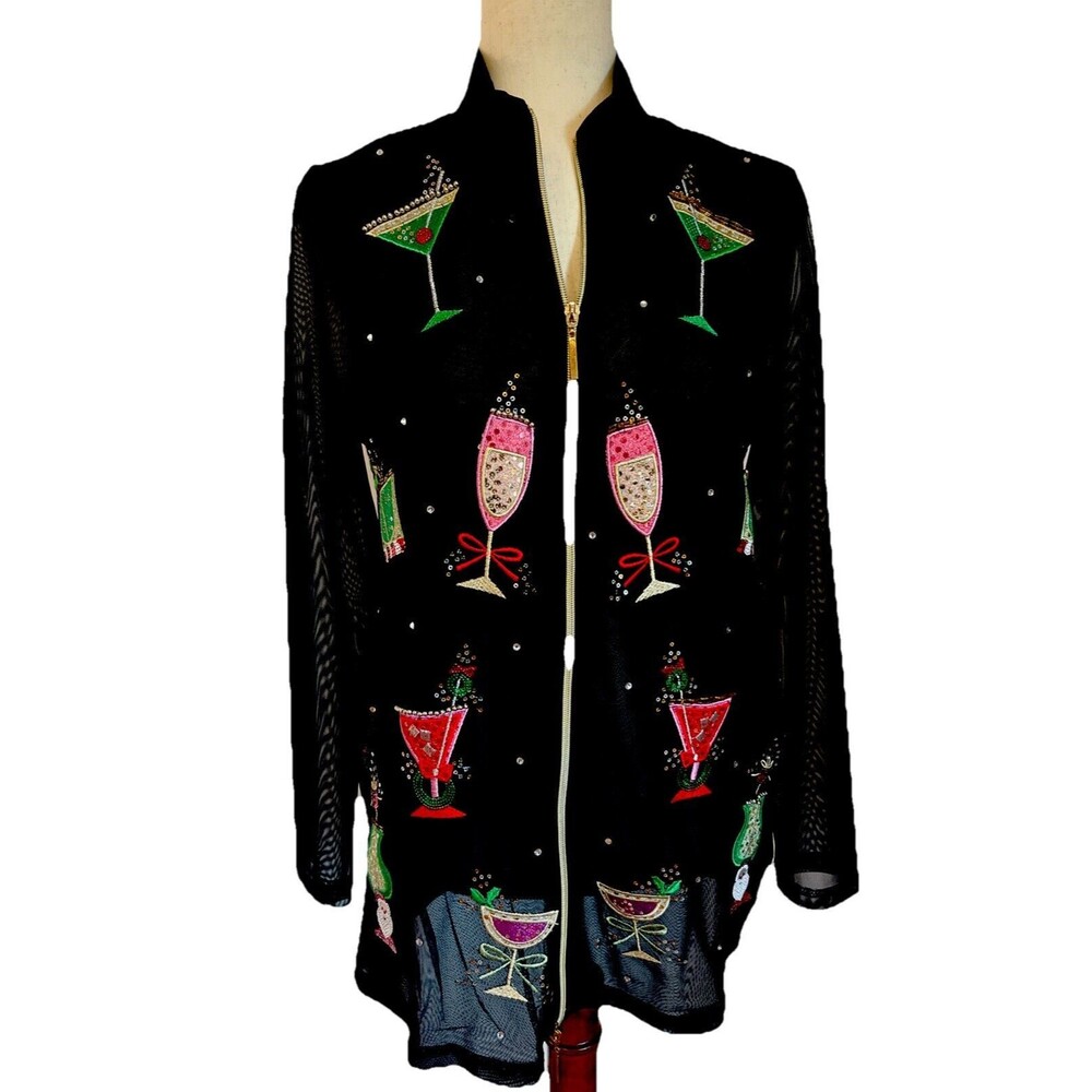 BEREK Party Zip Up Top Or Jacket